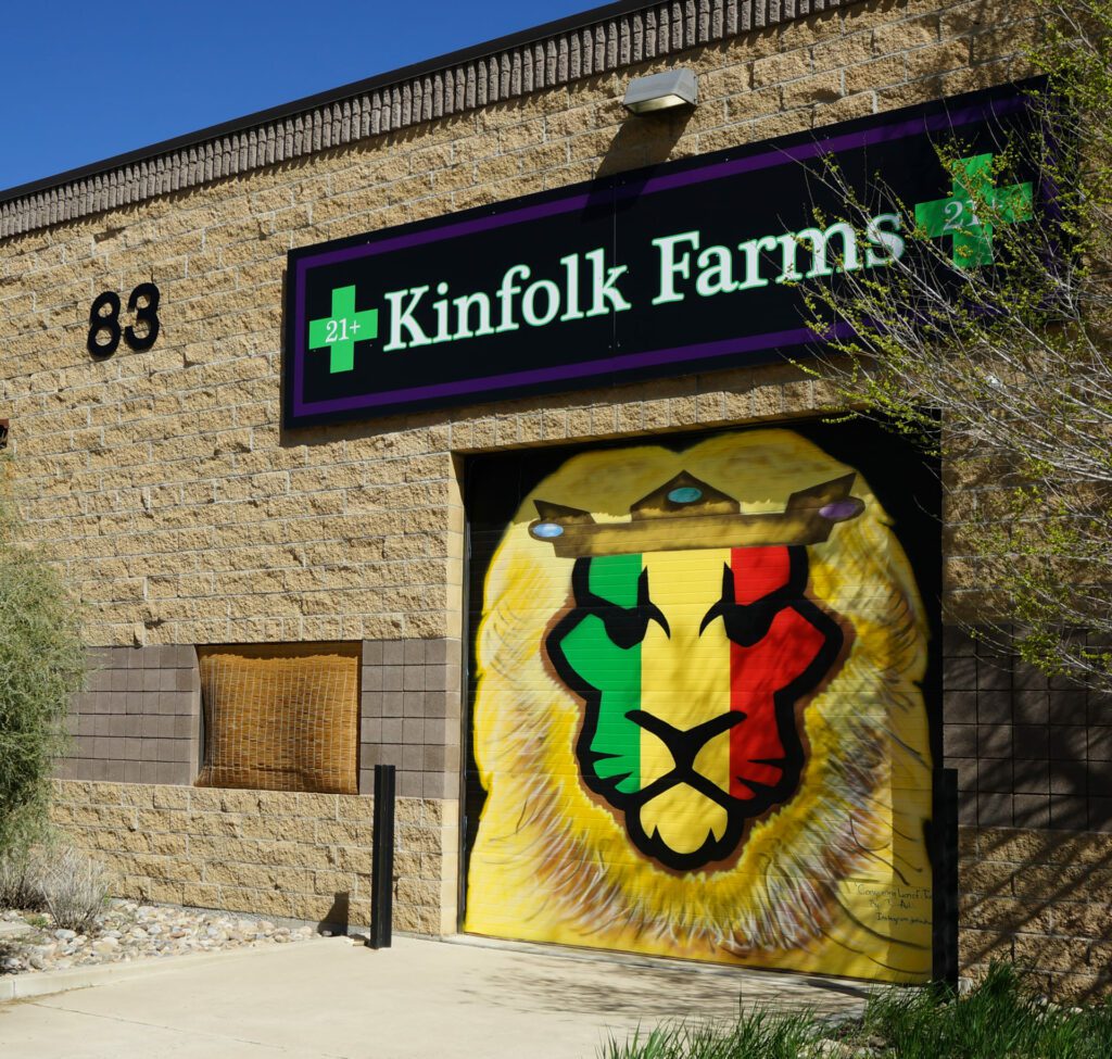 exterior shot of kinfolk farms